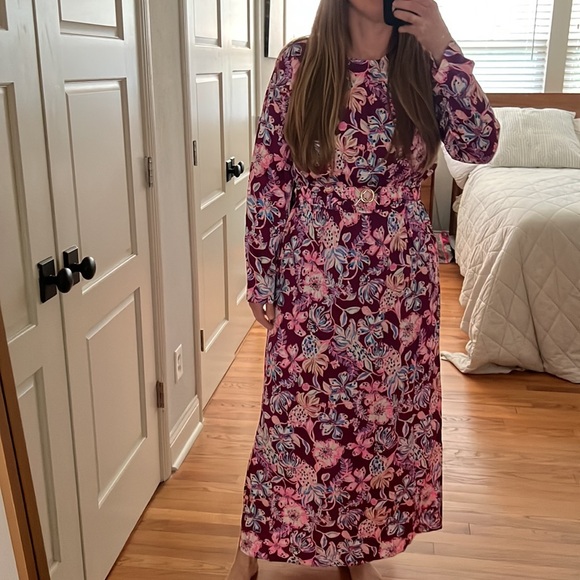 NWT Lilly Pulitzer LEOLYNN MAXI - TROPICAL WITH A TWIST size 12 - Picture 7 of 16